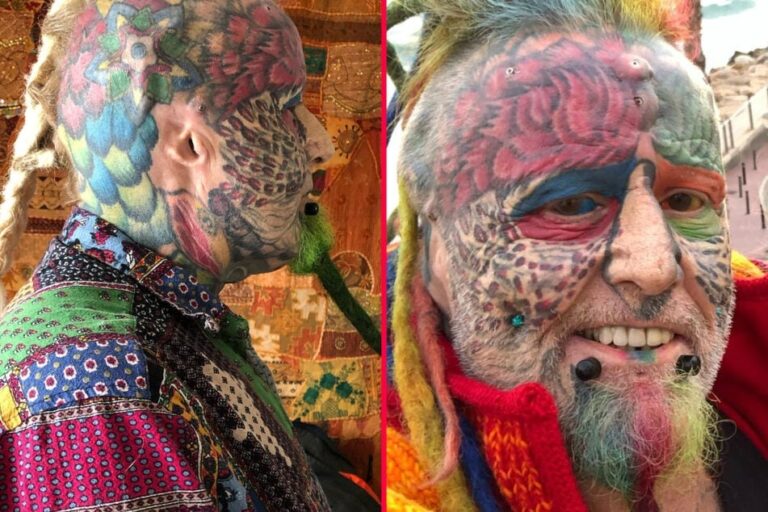 He transformed himself into a “parrot man”: after the man’s extreme ...